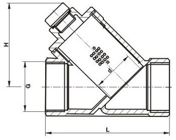 GL11W不銹鋼絲口Y型過濾器介紹,GL11W不銹鋼絲扣過濾器說明,GL11W不銹鋼絲口過濾器資料,GL11W不銹鋼螺紋過濾器型號規格